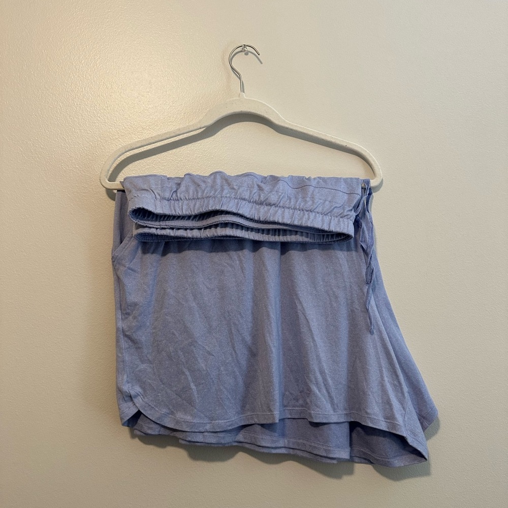 LIVI Active Lane Bryant Purple Women's Drawstring Shorts with Pockets Size 34/36